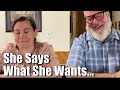 She Says What SHE Wants | A Big Family Homestead VLOG