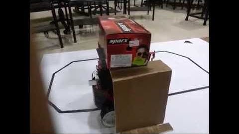 line follower robot with pick and place mechanism for automating an industry