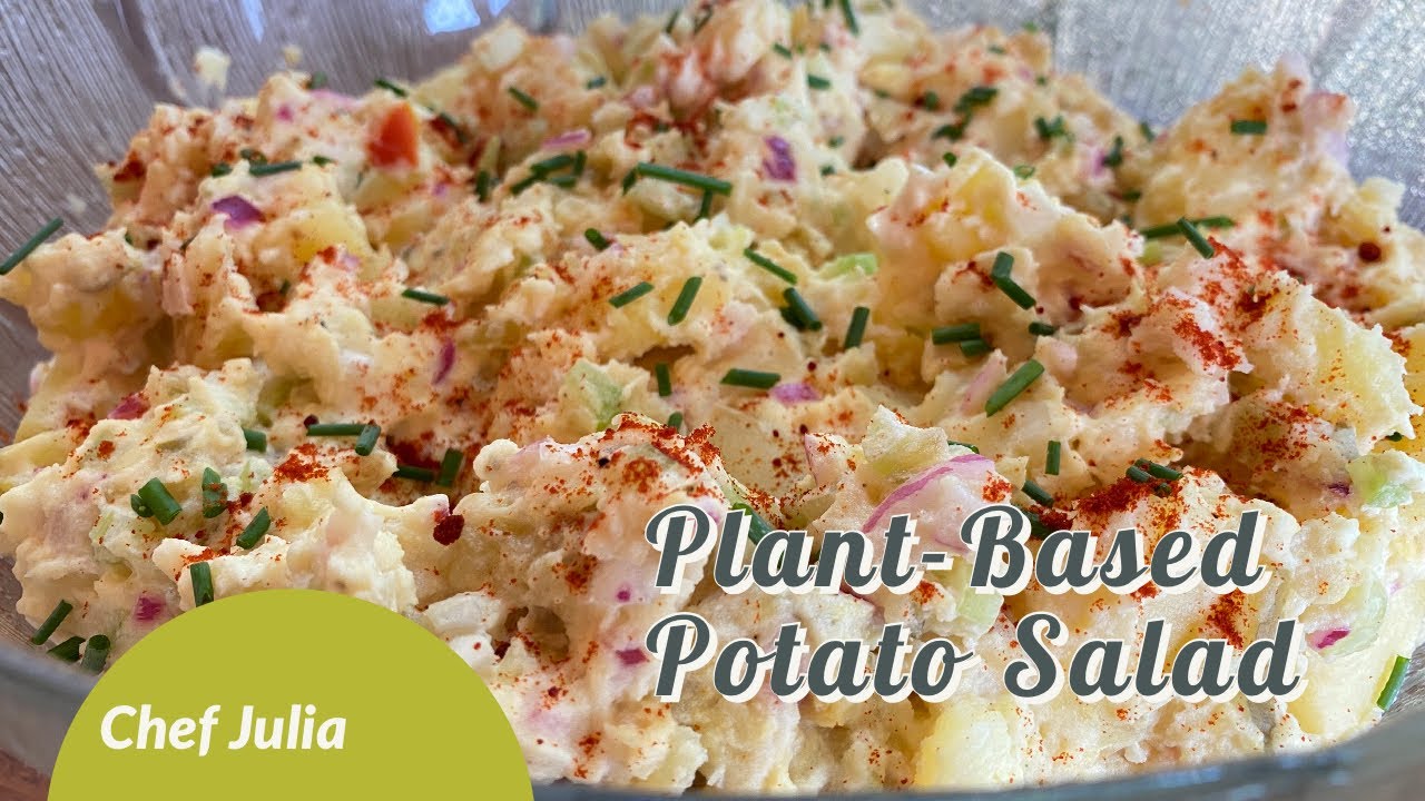 Plant Based Potato Salad (No Oil) - YouTube