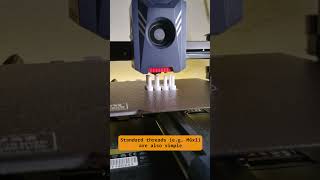 3D-printed screws - yes or no I tried standard M6 and really liked them. Would you #3dprinting
