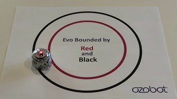 OzoBlockly Challenge: Evo Bounded by Red and Black