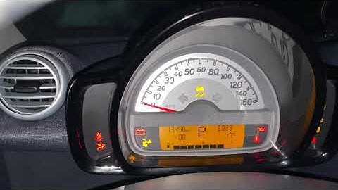 How to...Smart ForTwo oil service reset