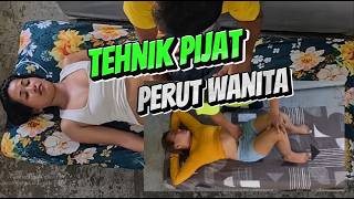 TEHNIK PIJAT PERUT PADA WANITA MUDA