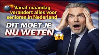 Vanaf Maandag Verandert Alles Voor Senioren In Nederland Dit Moet Je Nu Weten