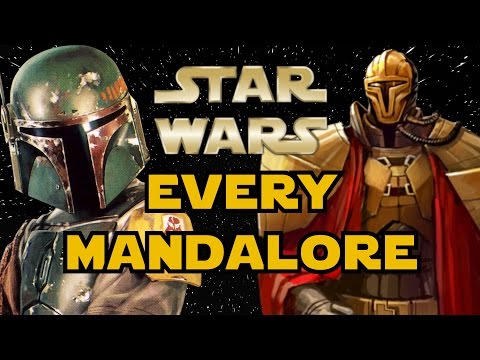 Every Mandalore in Star Wars History - Star Wars Explained