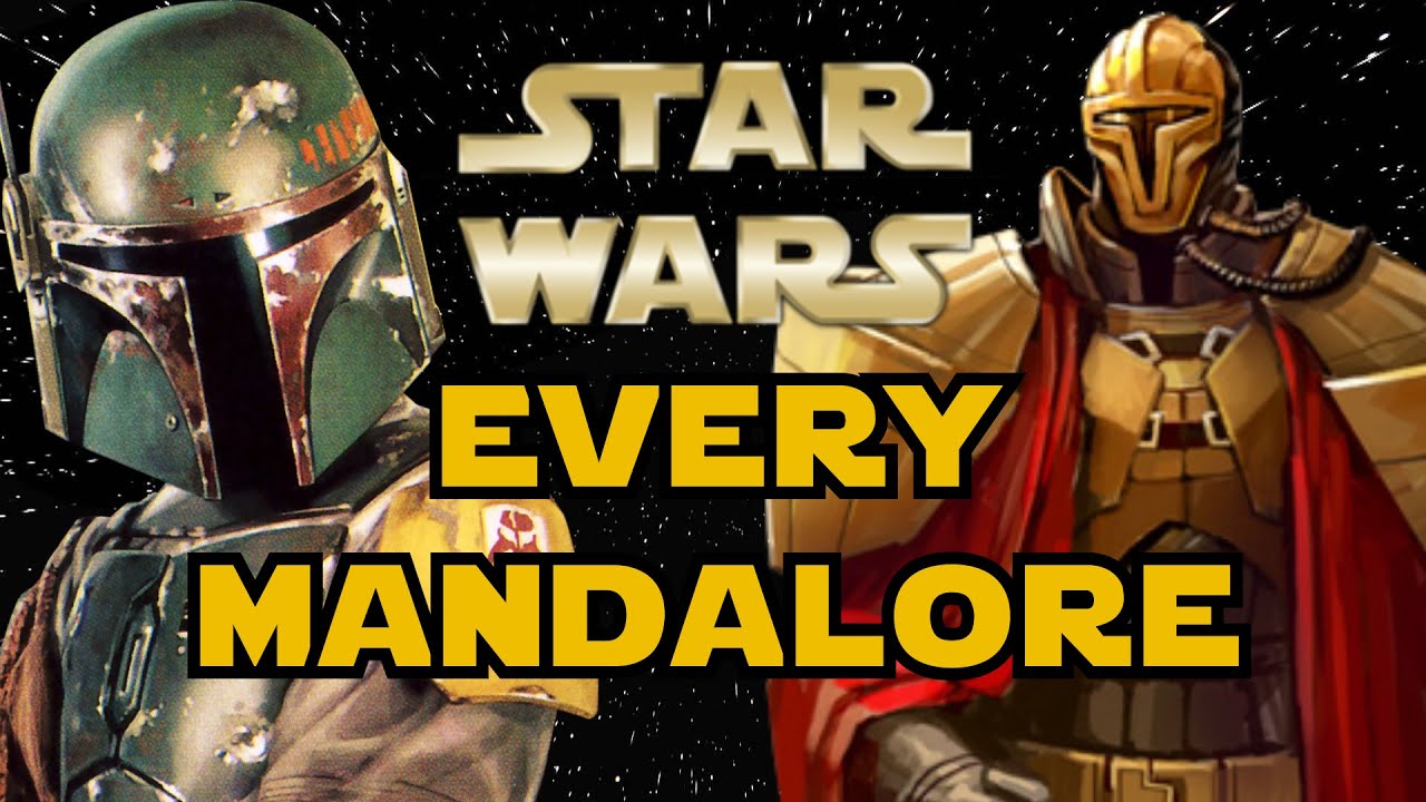 Every Mandalore in Star Wars History - Star Wars Explained ...
