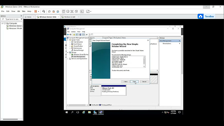 Hướng dẫn cài đặt ổ cứng mới bằng disk management