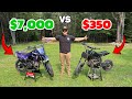 CHEAP vs EXPENSIVE Pit Bikes
