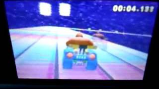 Mario Kart 7 - SNES Rainbow Road - 1:20.408 (Time Trial)
