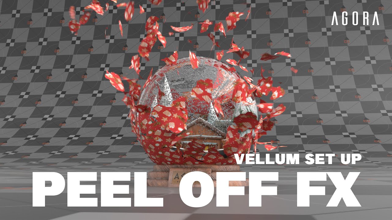 Quick Houdini | Vellum peel off FX | Scene - YouTube
