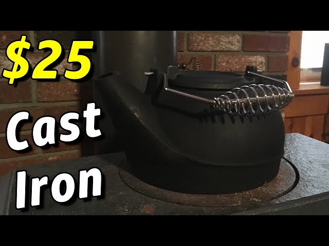 Cast Iron Wood Stove Steamer Dragon (Living Room) #39637