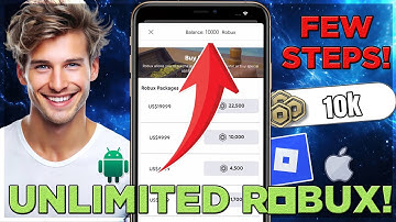 Roblox Unlimited Robux Tutorial - How To Get Free Robux - Roblox Mod Menu Unlimited Robux (2025)