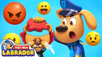 Cảnh sát trưởng giải cứu Sư tử nhỏ tức giận | Hoạt hình thiếu nhi👮Cảnh sát trưởng Labrador Vietnam