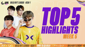 TOP 5 HIGHLIGHTS WEEK 5  | WRL ASIA 2023