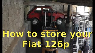 How to store your FIAT 126p