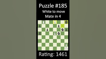Daily Chess Puzzle no.185 #shorts