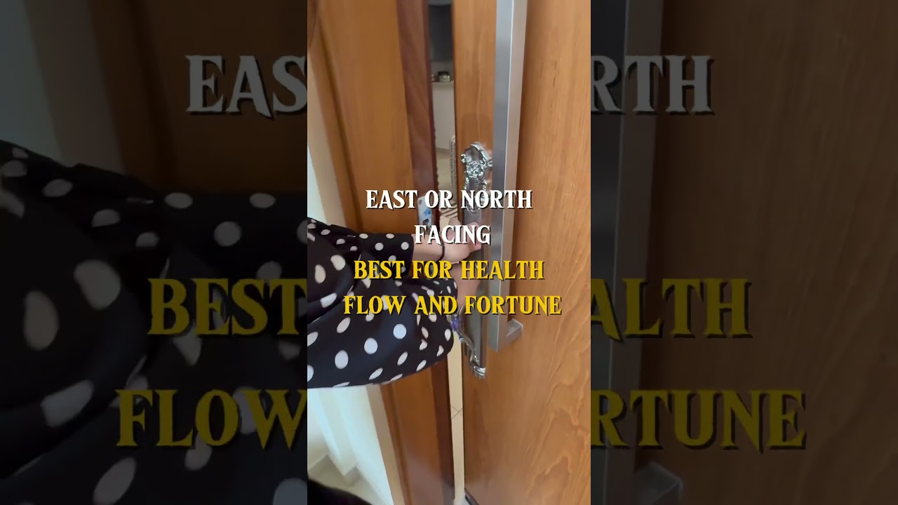 🪔 “Vastu says: The door is the mouth of your home.”