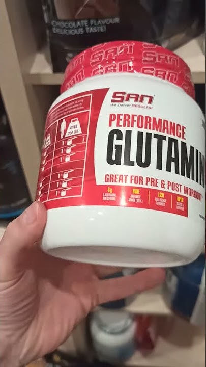 ГЛЮТАМИН SAN PERFORMANCE GLUTAMINE 600 - YouTube