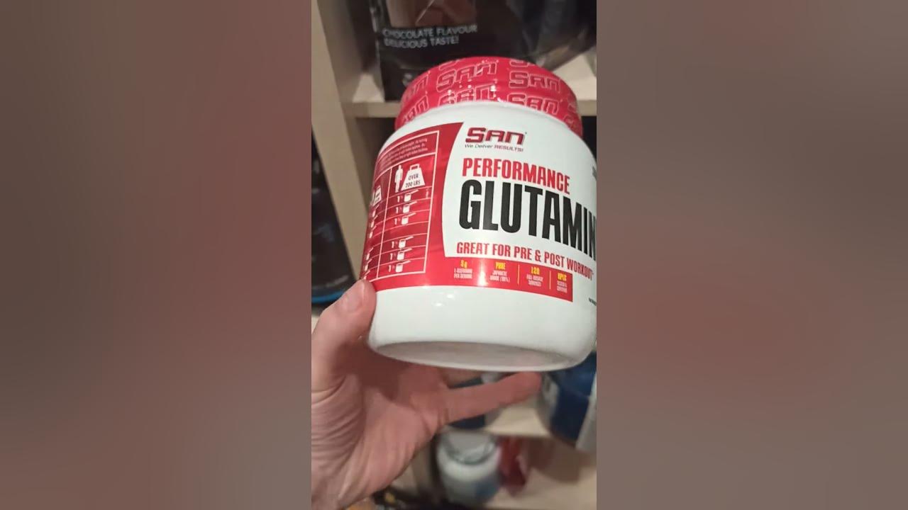 ГЛЮТАМИН SAN PERFORMANCE GLUTAMINE 600 - YouTube
