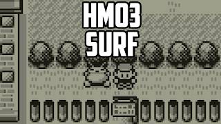 Where to Find HM03 Surf - Pokémon Red & Blue