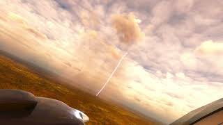 MS Flight Simulator 2020 VR - Cape2Pole - 20230222 - Lightning from the Sky