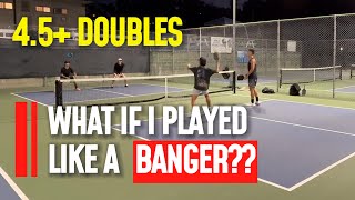 this is 4.5+ doubles pickleball in san diego - match to 11 (may 2025)
