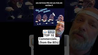 📺 1️⃣0️⃣ TOP 10 Commercials...(from the 80's) #top10 #80s