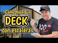 Como hacer un balcon con escalera