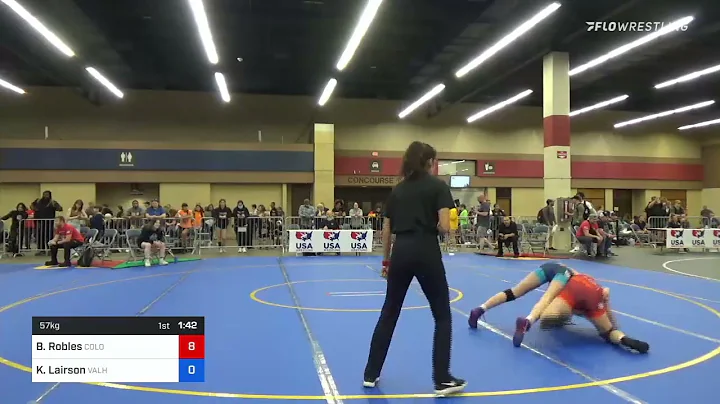 57 Kg Consi Of 16 #1 - Breaunnah Robles, Colorado ...