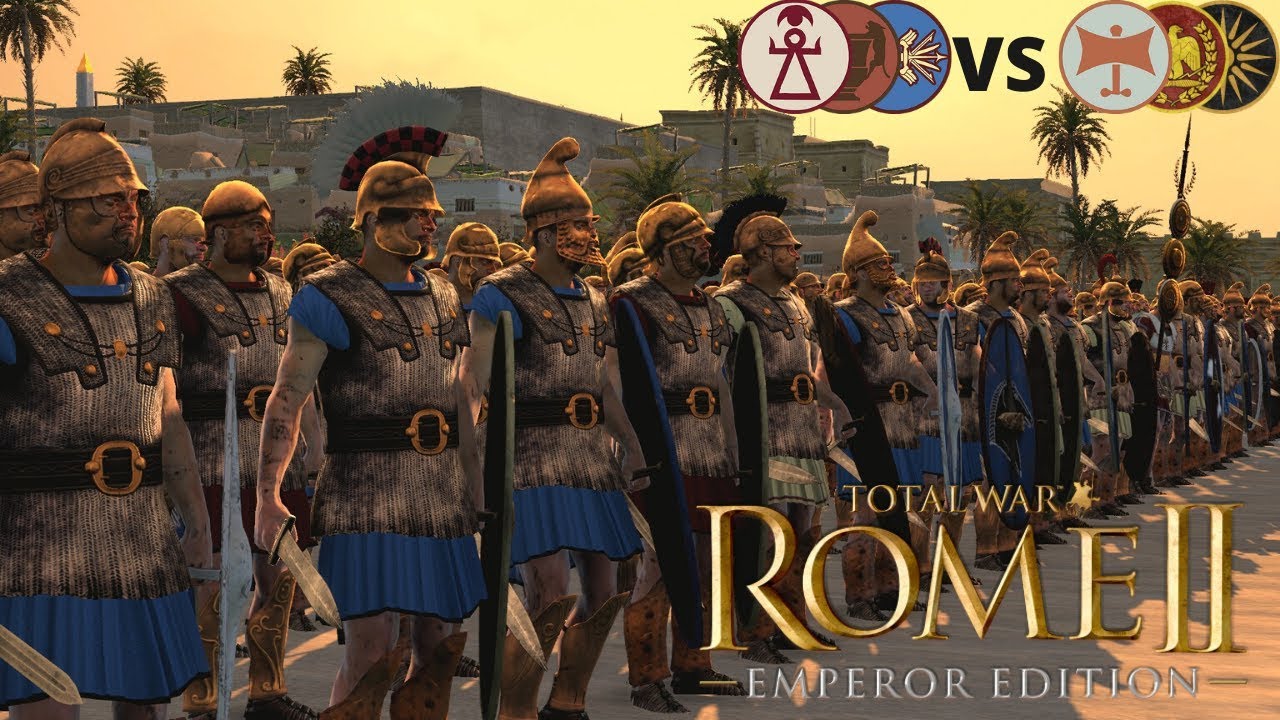 So much late game ARTILLERY!! Total War Rome 2 Multiplayer Siege Battle YouTube
