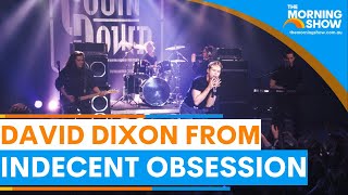 What has Indecent Obsession's frontman been up to?