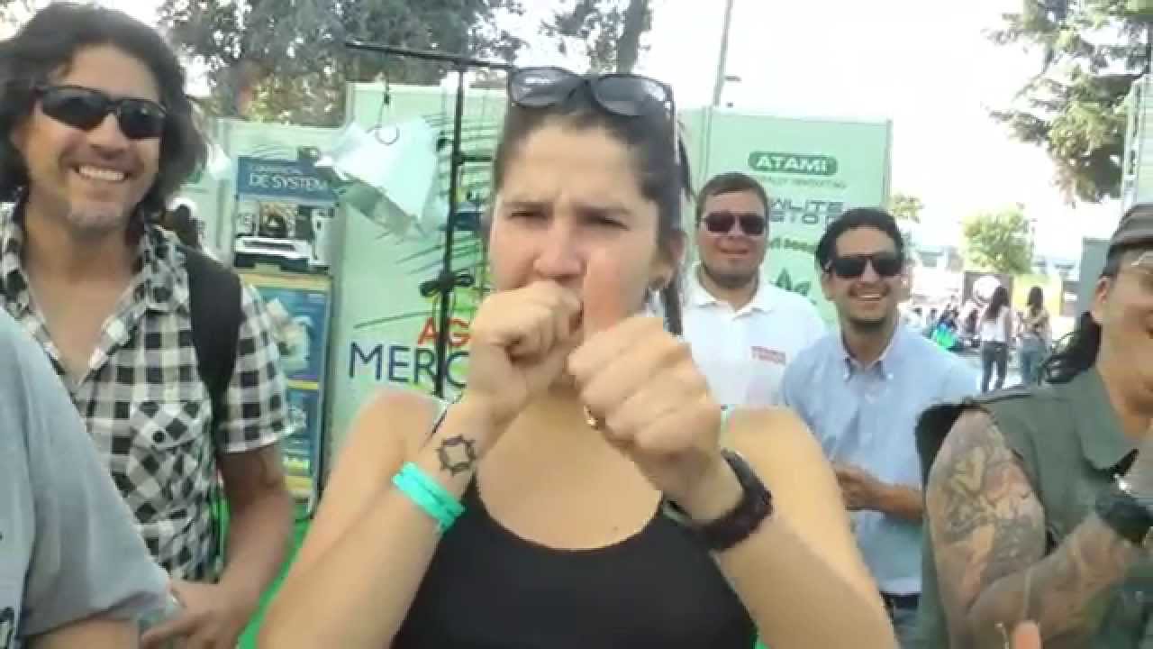 Expo Weed Chile 2014 Dabbing Out