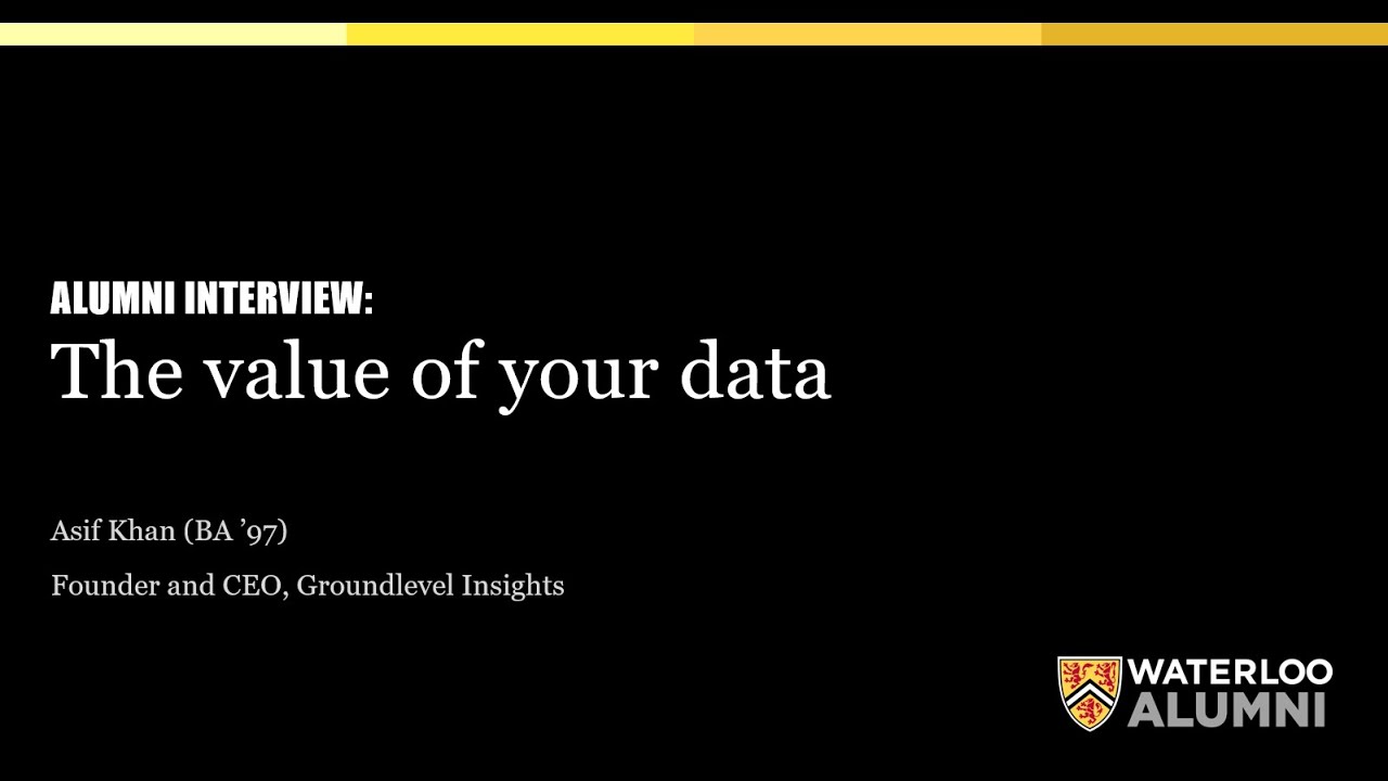 The value of your data