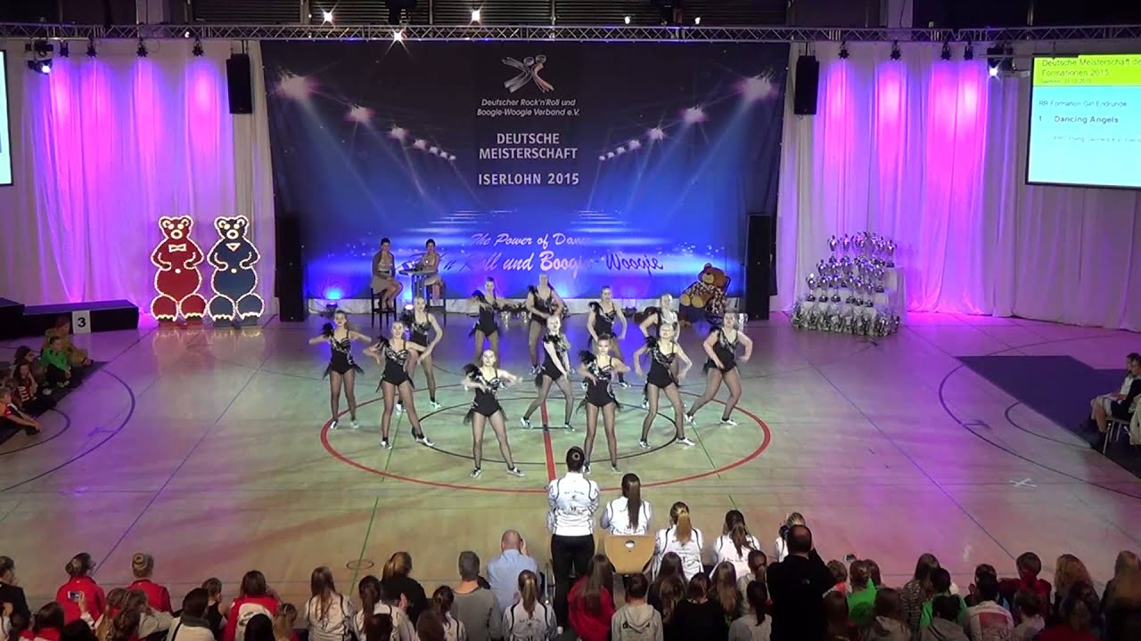 Deutsche Meisterschaft Rock`n`Roll Formationen 2015 Dancing Angels
