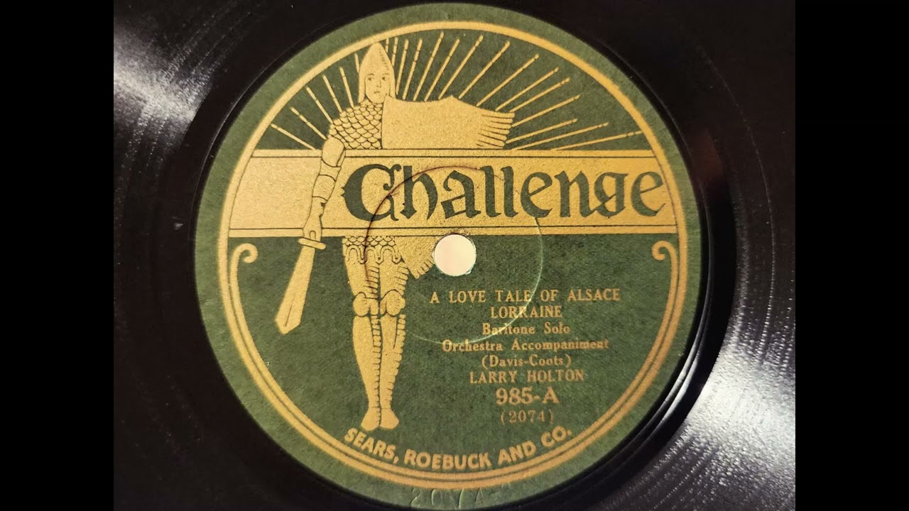 A LOVE TALE OF ALSACE LORRAINE - HAROLD "SCRAPPY" LAMBERT -  1920s Dime Store Pop Series! 1929