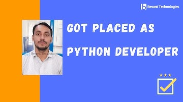 Besant Technologies BTM Placement Review | Nandkumar Got Placed 3Lac CTC  | Best Python Course BTM