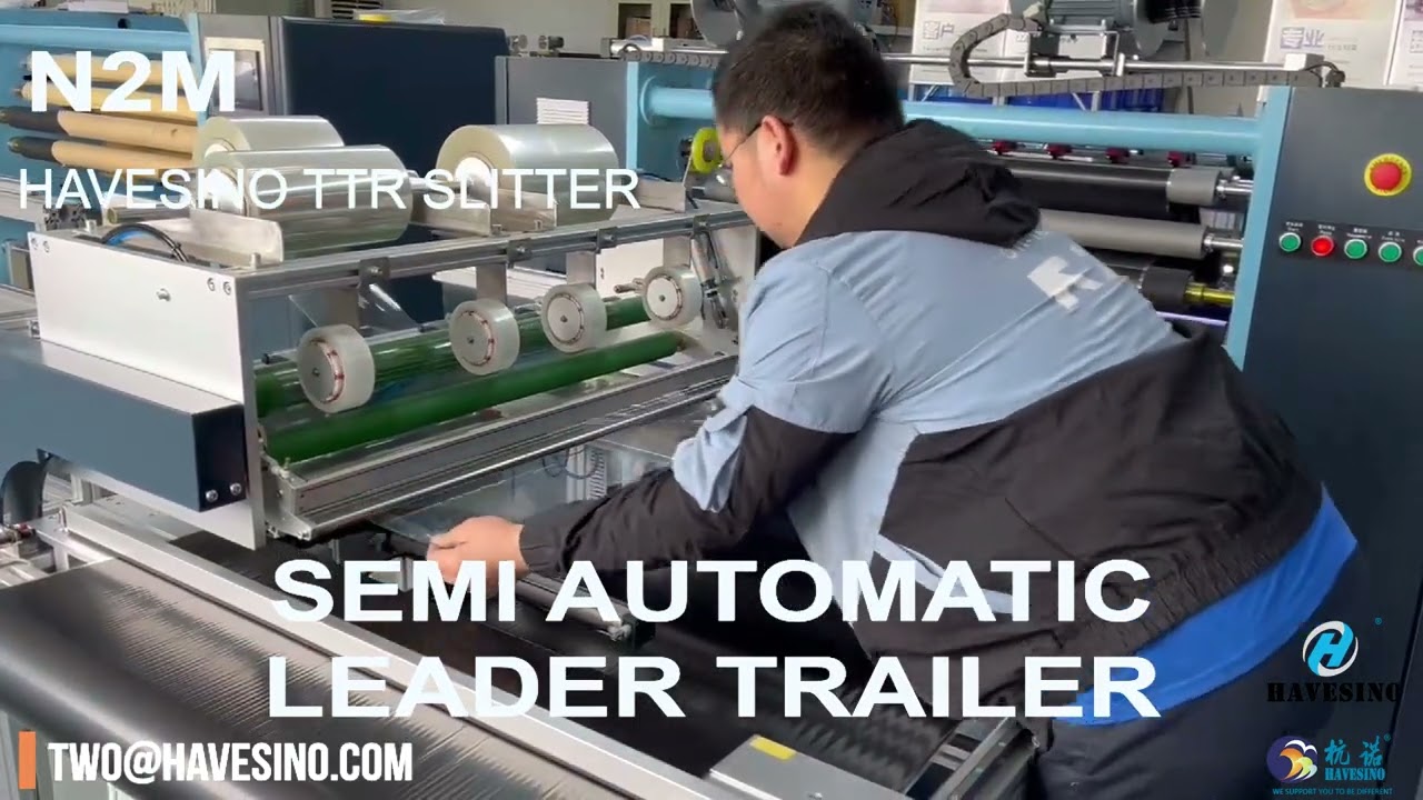 The Impressive Slitting Effect of HAVESINO Thermal Printer Ribbon Slitter N2M