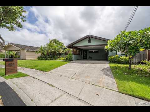 427 Akoakoa Pl, Kailua, HI home video tour
