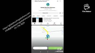GPS Route Recorder split screen screenshot 3