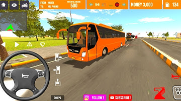 CRAZY DRIVING BUS SIMULATOR VIETNAM GAMEPLAY PART 1 | BUS SIMULATOR GAMES - ANDROID IOS