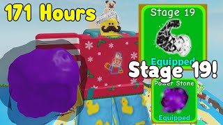 I Finally Unlocked Stage 19 After 171 Hours! - Lifting Simulator Roblox