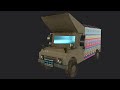 Pakistani Vehicles Low Poly But Good Quality With Interiors Unity 3d Ready