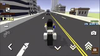 Blocky Moto Racing - game for Android and ios screenshot 4