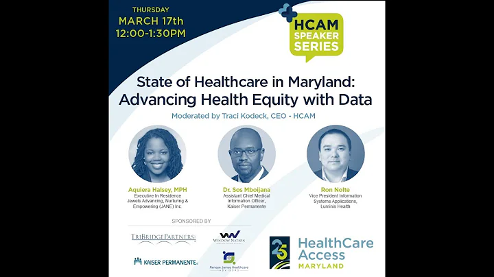 "State of Healthcare in Maryland: Advancing Health Equity with Data"