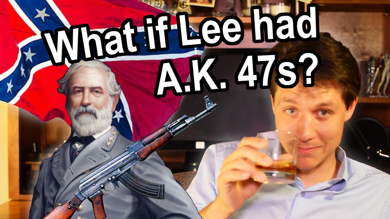 The book where the Confederates get machine guns