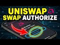 How to authorize Uniswap to swap ERC-20 tokens - Easy Tutorial