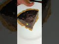 chocolate dryfruit tart cutting