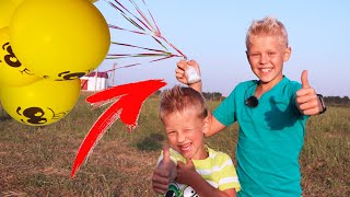 Where do Balloons Fly? GPS Tracker Flew to the Sky! Vlog