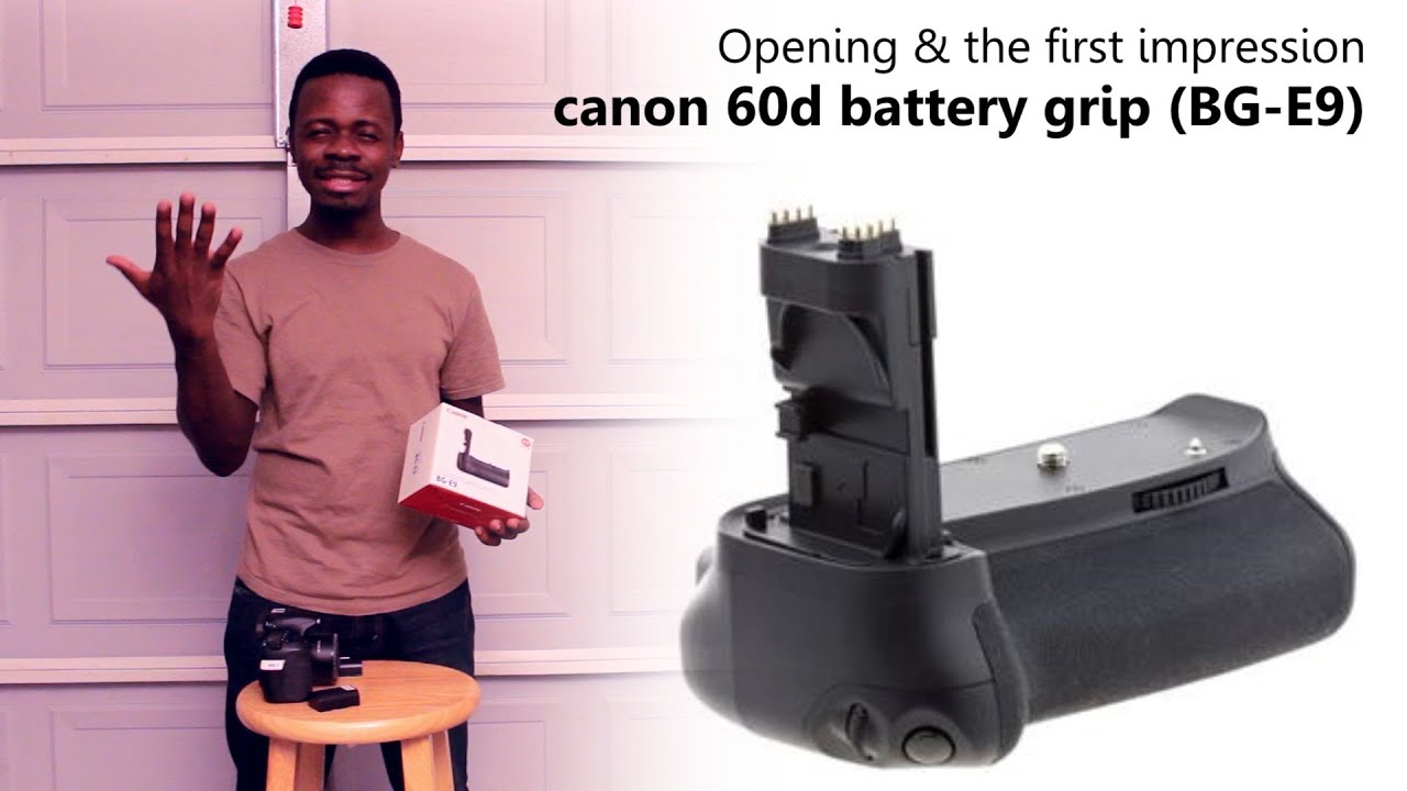 Canon Battery grip BG-E9 | opening and first impression
