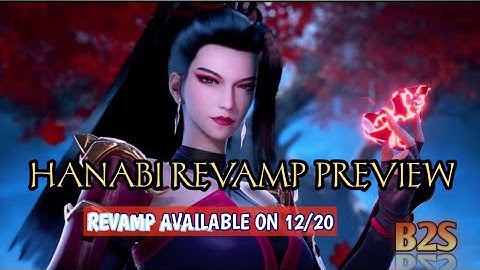 Hanabi Revamp Preview |Concept | Video | MOBILE LEGEND BANG BANG @Born2SavageGaming